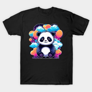 Panda Illustration T-Shirt